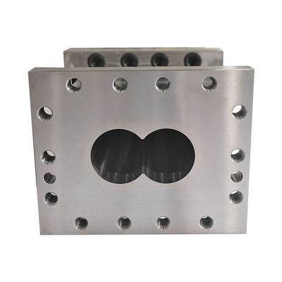 comprar Alta dureza 58 Extrusor de parafuso duplo Barril Indústrias Barril de extrusor Barril de parafuso online manufacture