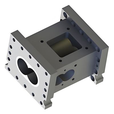 comprar Extrusor de parafusos duplos Barris de parafusos abertos laterais Mecânica CNC para a indústria de engenharia de plásticos online manufacture