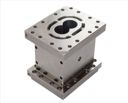 comprar HIP Machining Barris de alimentação de máquinas de plástico LS135 cilindro de aço ligado duplo parafusos extrusão online manufacture