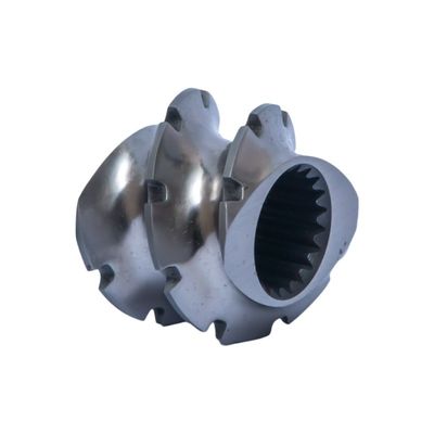 Máquina de extrusão SME Elemento de parafuso e barril Peças de extrusão de parafuso duplo 350 mm Zona de mistura