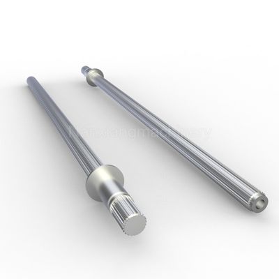 DH2F Involute Spine Shaft Twin Screw Extrusion Machine Componentes de máquinas de extrusão