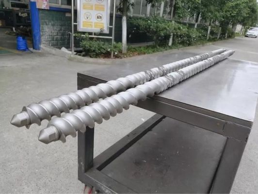 HPL77 Extrusora de rolamento a frio Eje hexagonal para extrusora de plástico Design de parafuso A40