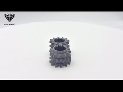 Extrusora de parafuso duplo Elementos de mistura dentados precisos Durável Avançar ±0,01mm Precisão