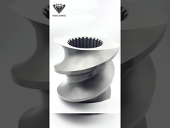 DIN Elementos de extrusão de parafuso duplo de 30 graus ângulo transportadores de parafuso duplo de voo Partes de extrusão